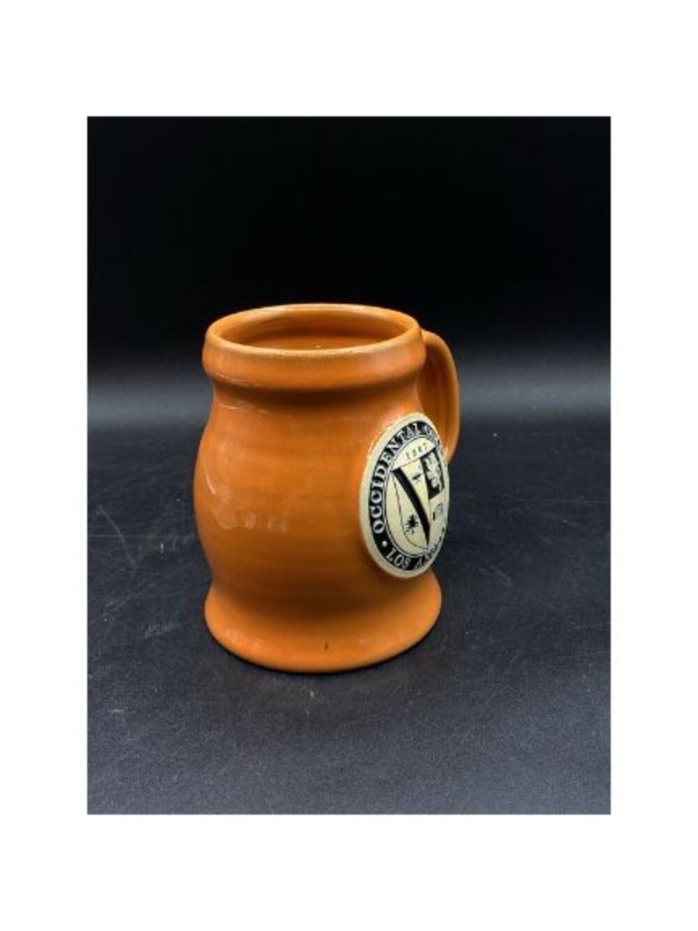 LA California Occidental College Orange Deneen Coffee Mug Pottery 2014 - Picture 2 of 10